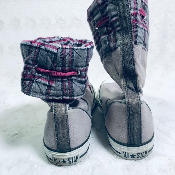 Converse All Star Chuck Taylor Andover High Fold Over Sneaker Boot - Picture 4 of 5